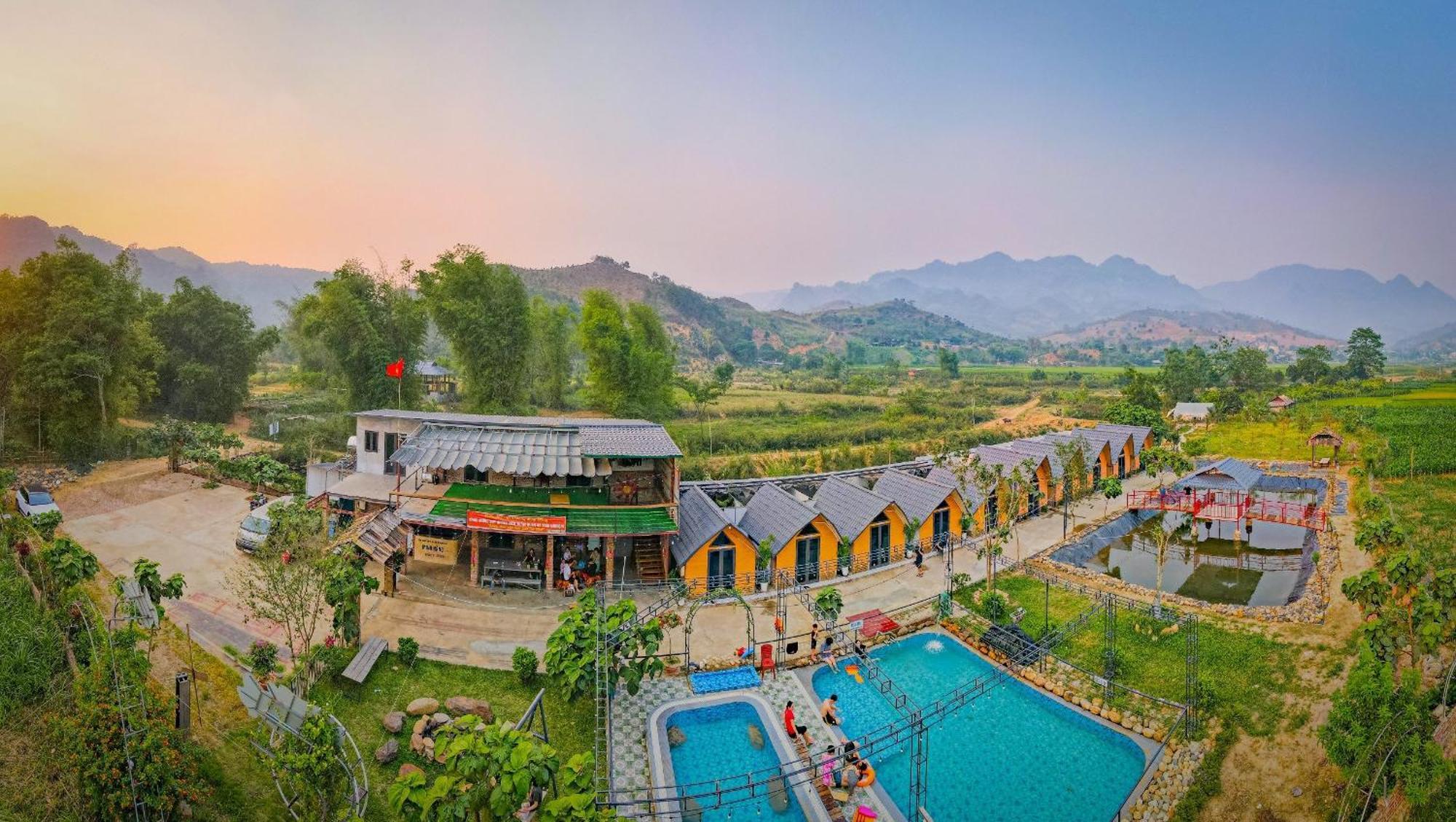 Homestay Suoi Khoang Minh Hang Yen Bai Exterior photo